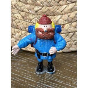 Rudolph Yukon Cornelius Figure Island of Misfit Toys Hiker 3"‎ Nose Is Damaged